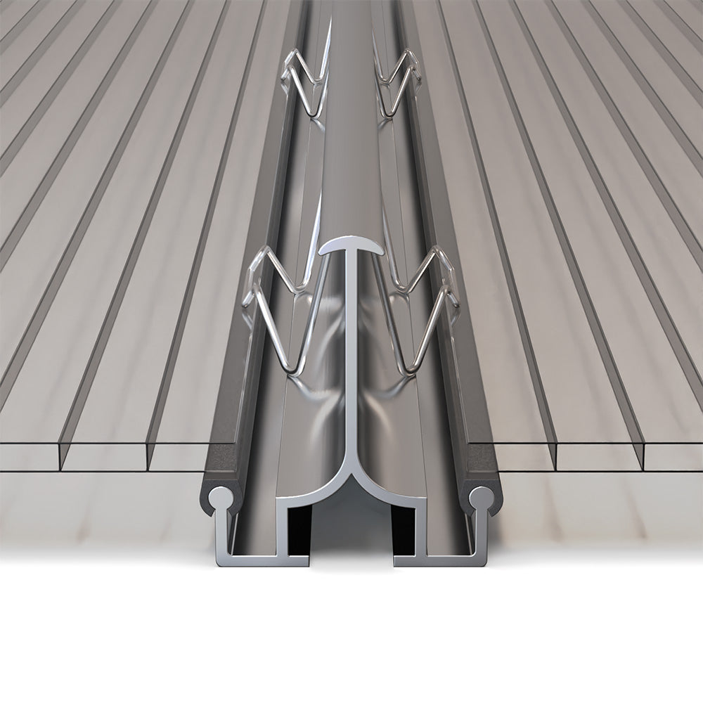 Gewächshausklammern rostfrei Ansicht 2